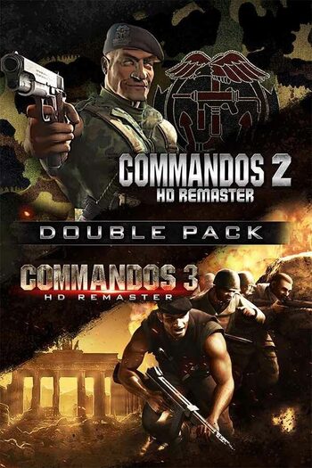 COMMANDOS 2 & 3 - HD REMASTER DOUBLE PACK - PC - STEAM - MULTILANGUAGE - WORLDWIDE