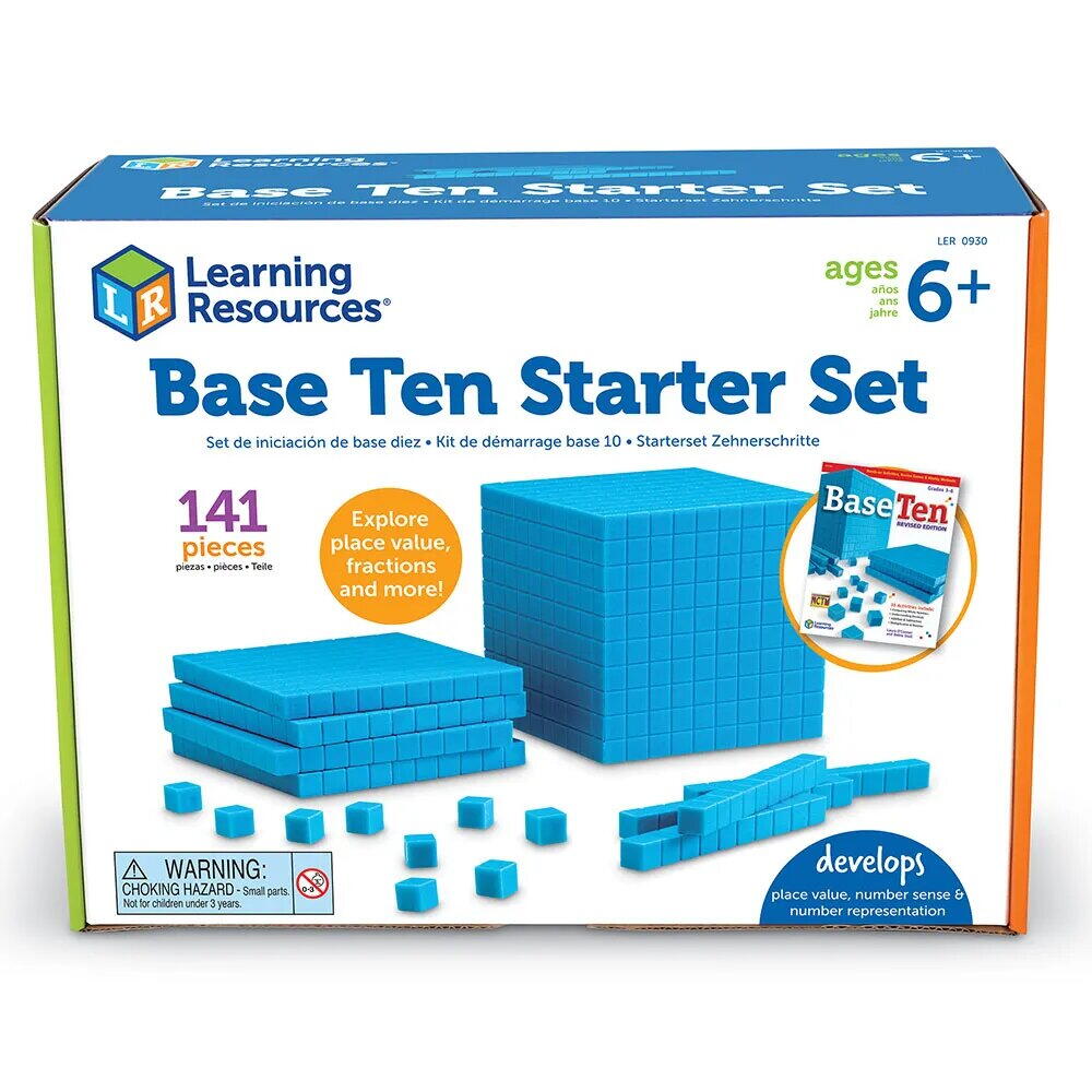 SET CUBURI - BAZA 10 - LEARNING RESOURCES (LER0930)