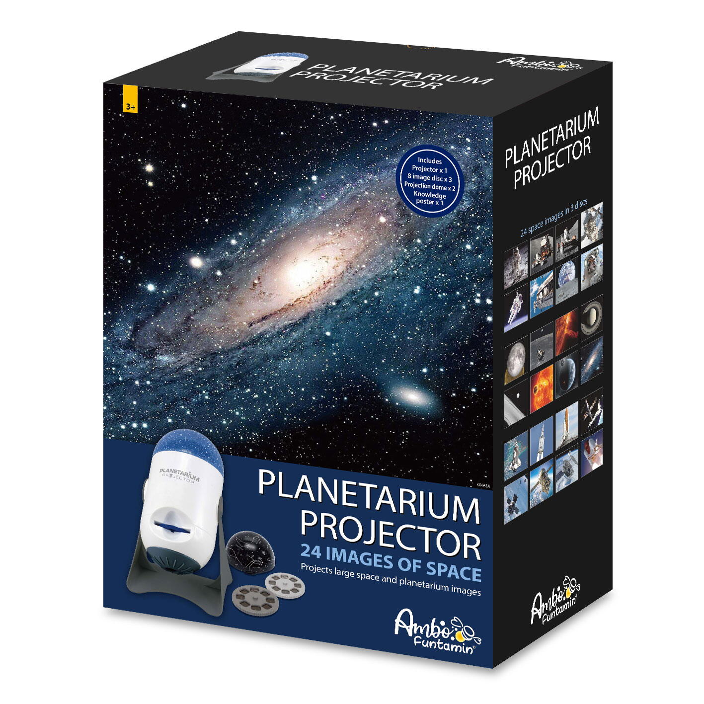 PROIECTOR & PLANETARIU - PRIN SPATIUL COSMIC - AMBO FUNTAMIN (AF6668)