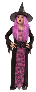 CARNIVAL COSTUME - SPIDER WITCH (PINK) - RUBIE'S (S8962)
