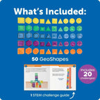 SET STEM EXPLORERS™ - PROVOCARI CU CORPURI GEOMETRICE - LEARNING RESOURCES (LER9471)