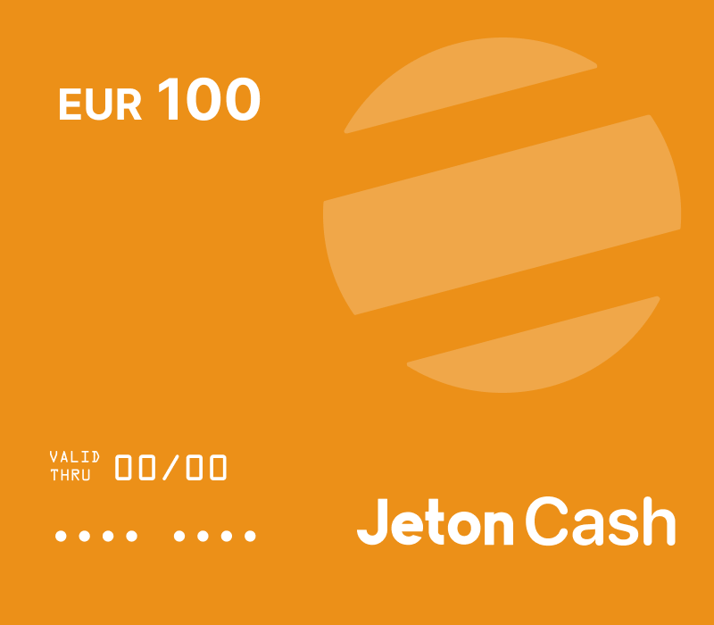 JETONCASH CARD 100 EUR - PC - OFFICIAL WEBSITE -  - EU - Libelula Vesela - Jocuri video