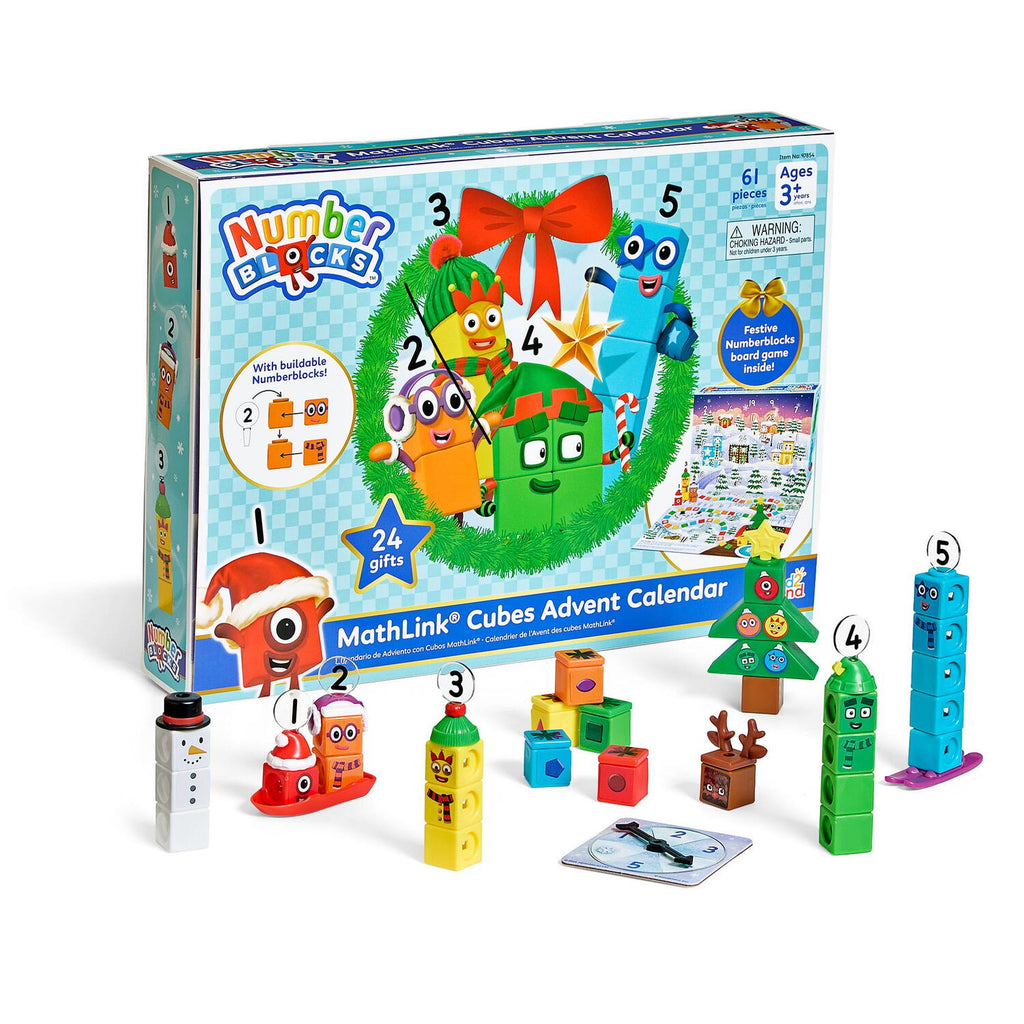 CALENDAR CU SURPRIZE NUMBERBLOCKS® MATHLINK® - MAGIA CRACIUNULUI - HAND2MIND (HM97854-UK)