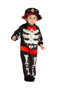 CARNIVAL COSTUME - DAY OF THE DEAD SKELETON - RUBIE'S (S8528)