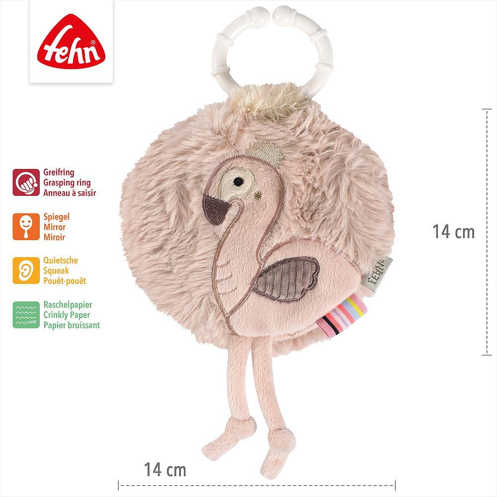 CARTICICA DIN PLUS PENTRU BEBELUSI - FLAMINGO - FEHN (042306)