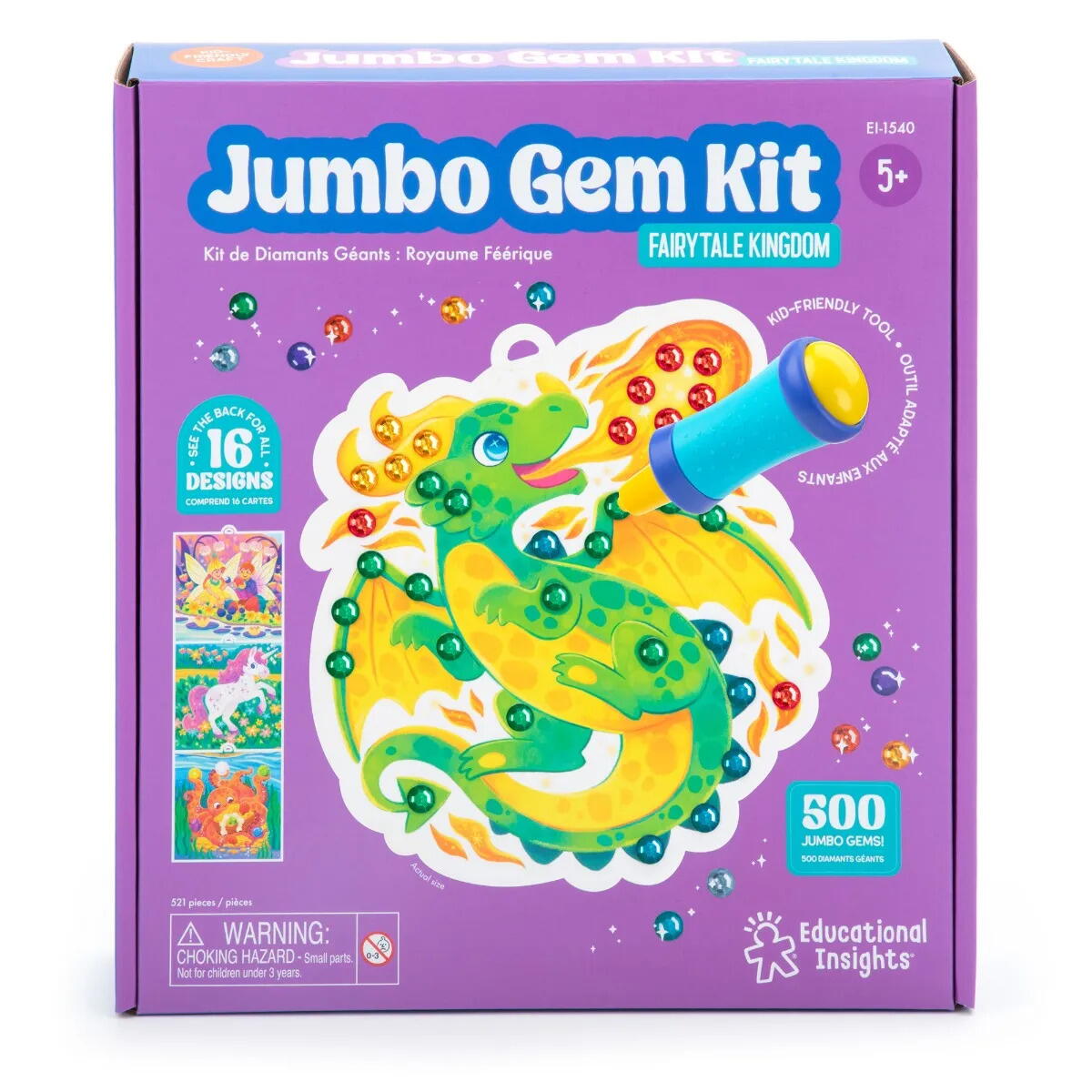 SET CREATIV CU DIAMANTE - REGATUL BASMELOR - EDUCATIONAL INSIGHTS (EI-1540)