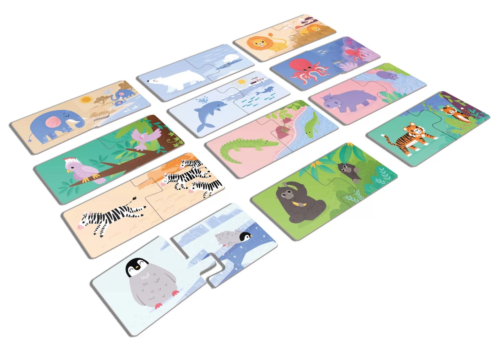 PUZZLE DUO CU ANIMALE - EFKO (KK81036)