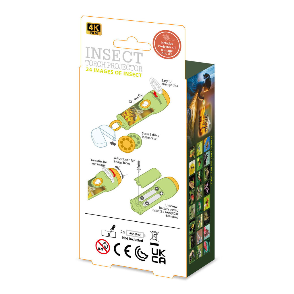 PROIECTOR TIP LANTERNA - DESCOPERA INSECTE - AMBO FUNTAMIN (AF6339IN)