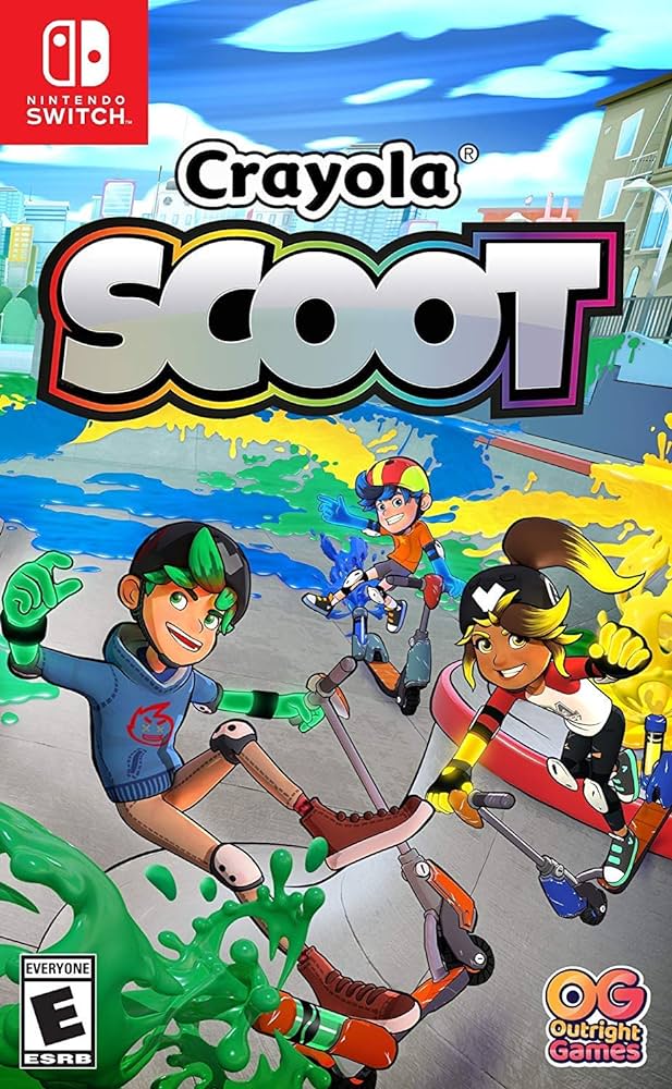 CRAYOLA SCOOT - NINTENDO SWITCH - EU - MULTILANGUAGE - Libelula Vesela - Jocuri video