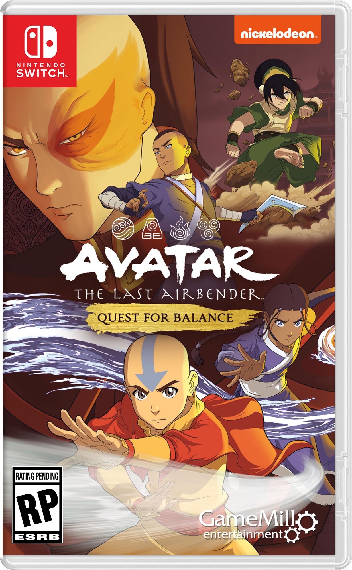 AVATAR THE LAST AIRBENDER: QUEST FOR BALANCE - NINTENDO SWITCH - SWITCH - MULTILANGUAGE - EU