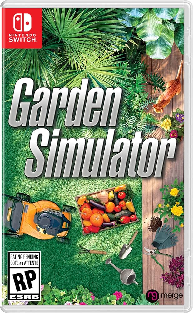 GARDEN SIMULATOR - NINTENDO SWITCH - MULTILANGUAGE - EU - Libelula Vesela - Jocuri video
