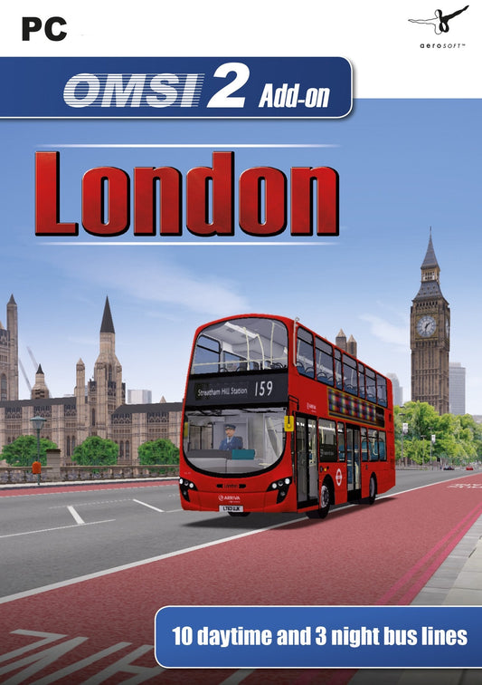 OMSI 2 ADD-ON LONDON - PC - STEAM - MULTILANGUAGE - WORLDWIDE - Libelula Vesela - Jocuri video