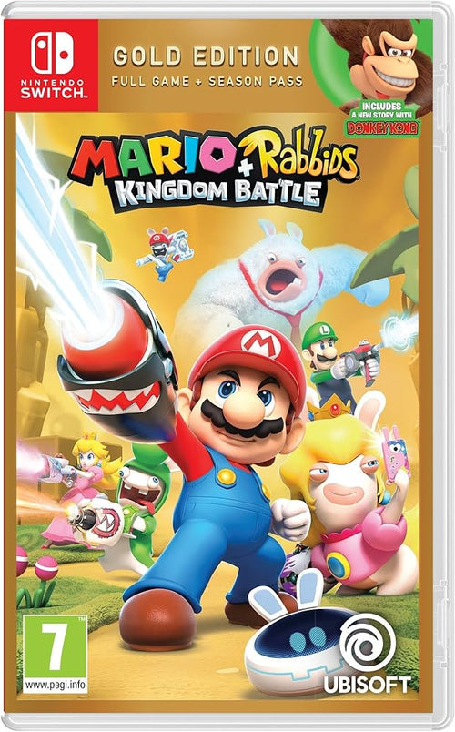 MARIO + (RABBIDS KINGDOM BATTLE GOLD EDITION) - NINTENDO SWITCH - MULTILANGUAGE - EU