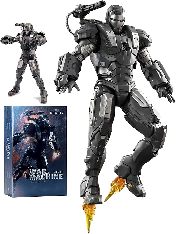 IRON MAN - WAR MACHINE - MARK I - FIGURINA ARTICULATA DE COLECTIE