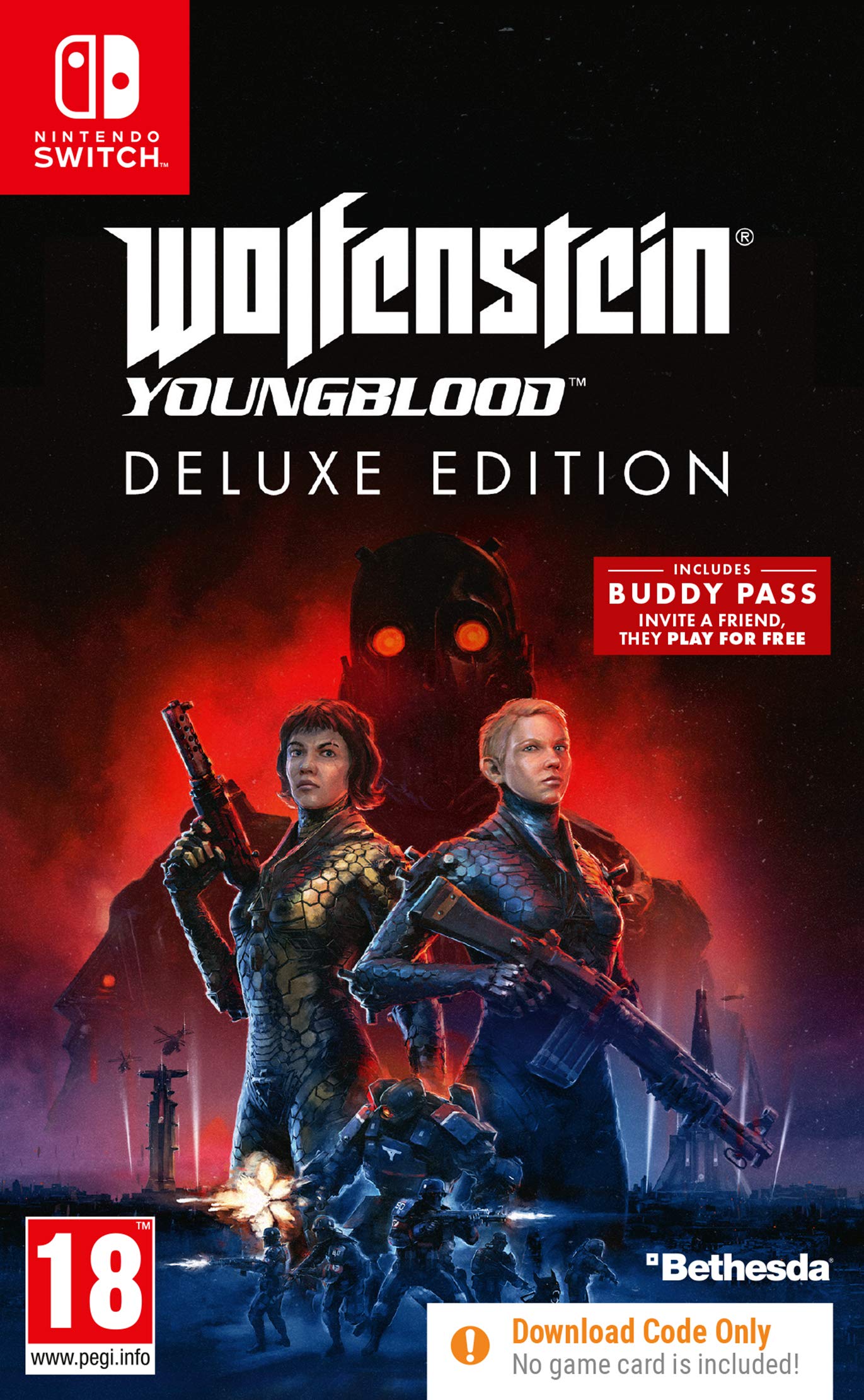 WOLFENSTEIN YOUNGBLOOD (DELUXE EDITION) - NINTENDO SWITCH - MULTILANGUAGE - EU