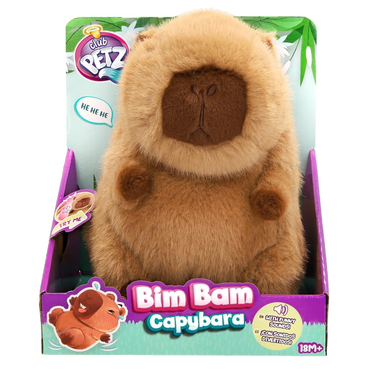 BIM BAM CAPYBARA - CLUB PETZ (929425)
