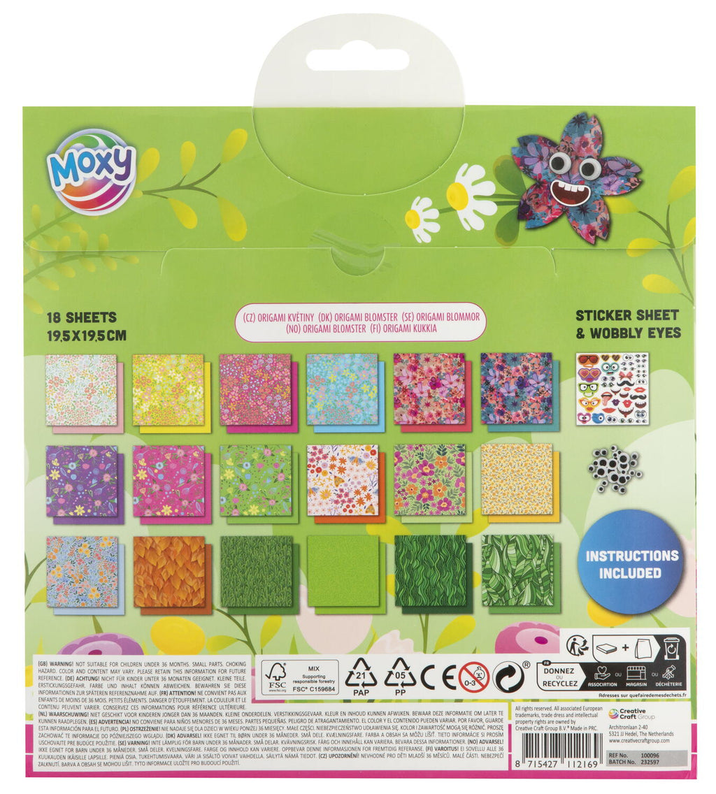 ORIGAMI - FLOWERS - GRAPHICS (100096)