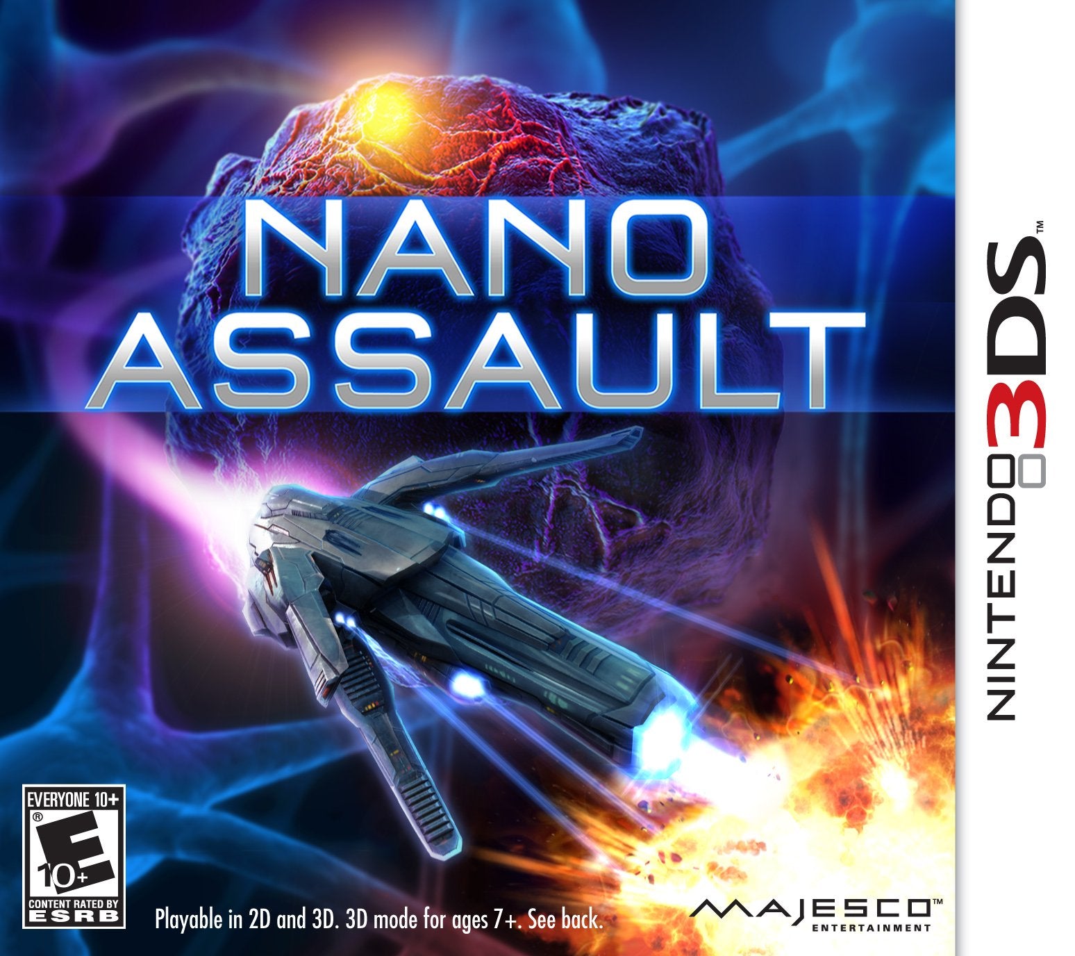 NANO ASSAULT EX EU (NINTENDO 3DS) - NINTENDO SWITCH - MULTILANGUAGE - EU - Libelula Vesela - Jocuri video