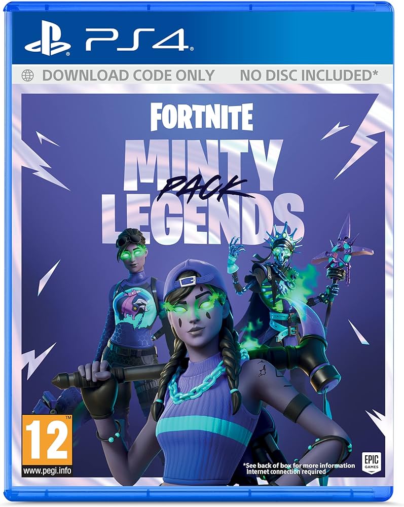 FORTNITE - MINTY LEGENDS PACK - PLAYSTATION PS4 - PSN - EU - MULTILANGUAGE - Libelula Vesela - Jocuri video