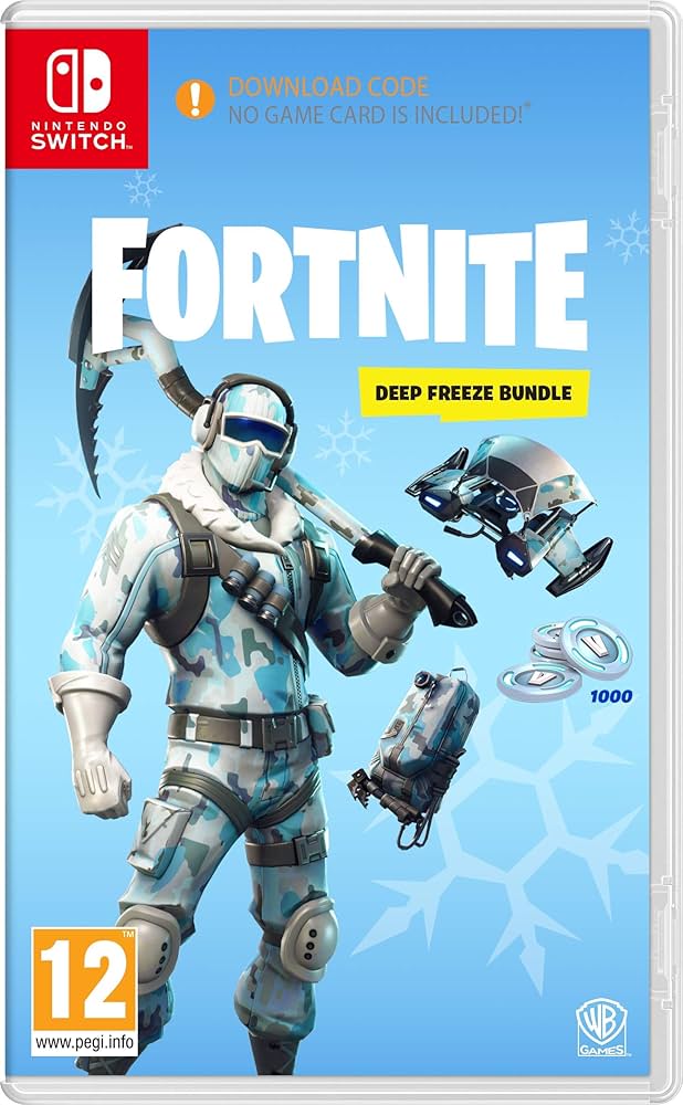 FORTNITE DEEP FREEZE BUNDLE - NINTENDO SWITCH - MULTILANGUAGE - EU
