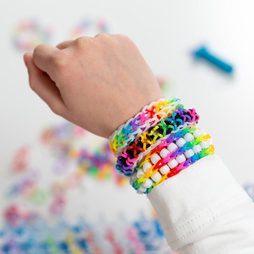 SET CREATIV CU ELASTICE - LOOM I DO - TOTUM (TT025691)