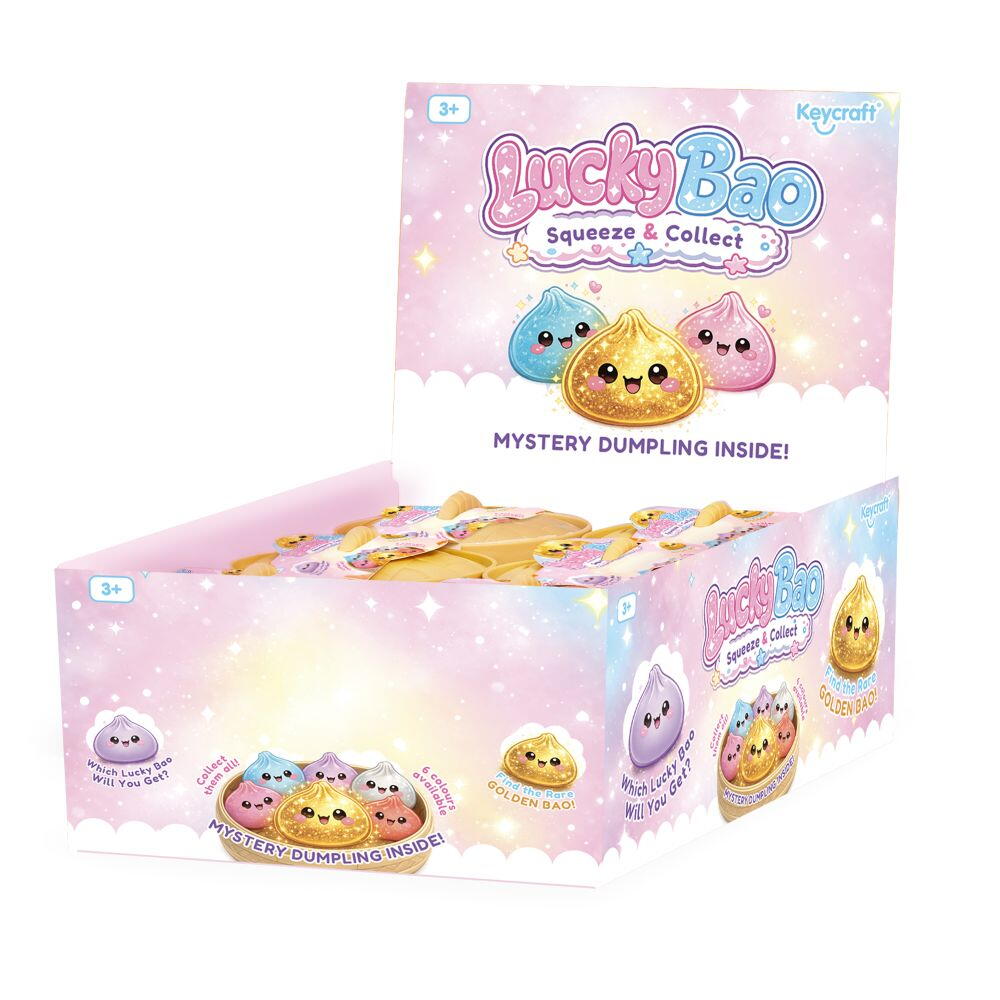 LUCKY BAO - DUMPLING MISTERIOS SQUISHY - KEYCRAFT (NV1170)