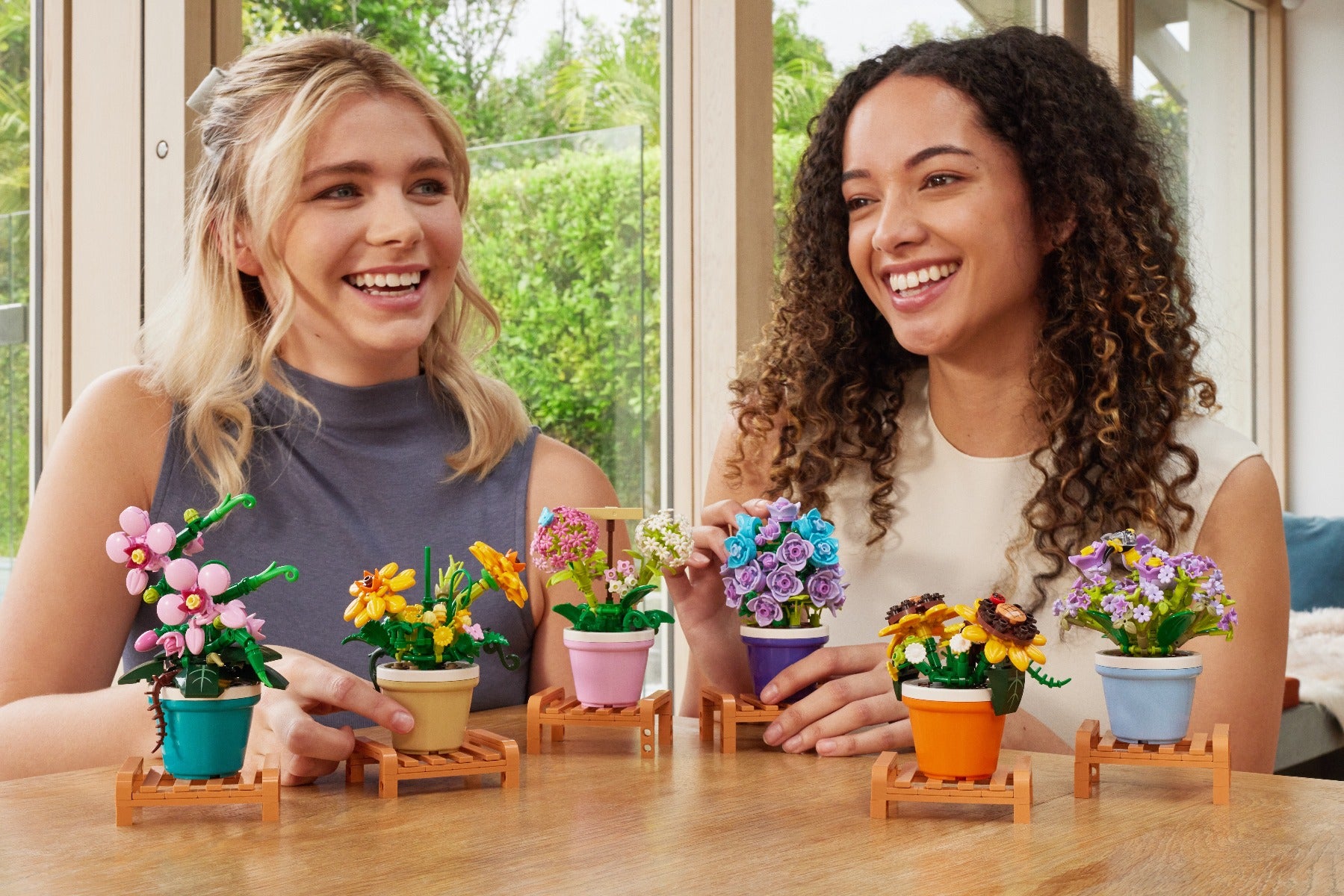 ZURU MAX - SET DE CONSTRUCTIE, FLORI DE GRADINA IN GHIVECI, DIVERSE MODELE - ZURU (83183)