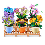 ZURU MAX - SET DE CONSTRUCTIE, FLORI DE GRADINA IN GHIVECI, DIVERSE MODELE - ZURU (83183)