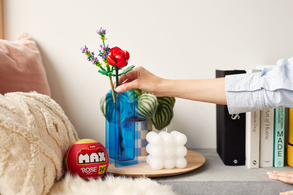 ZURU MAX - SET DE CONSTRUCTIE, COLECTIE DE TRANDAFIRI - ZURU (83189)