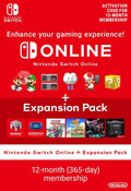 NINTENDO SWITCH 365 DAYS ONLINE MEMBERSHIP + EXPANSION PACK - SWITCH - MULTILANGUAGE - EU - Libelula Vesela - Jocuri video