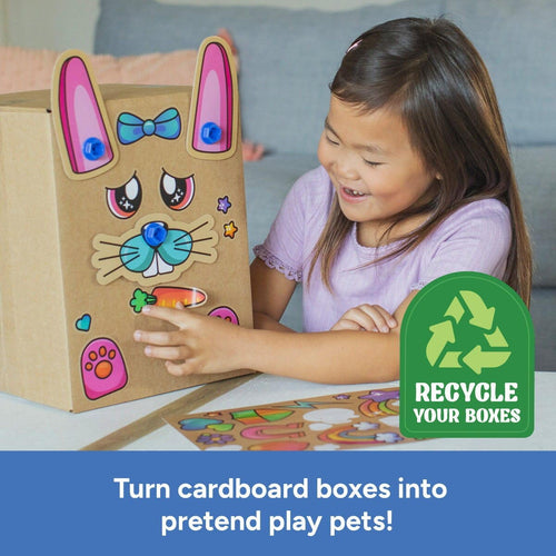 SET DE CREATIE BOXINEERS™ - ANIMALUTE DIN CARTON - EDUCATIONAL INSIGHTS (EI-1514)
