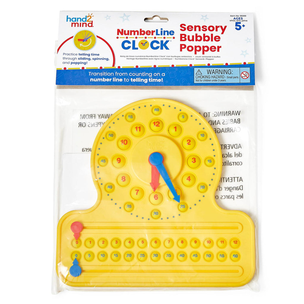 CEAS SENZORIAL - NUMBERLINE CLOCK® - HAND2MIND (96991)