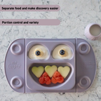 SET FARFURIE DIVERSIFICARE & GENTUTA GUSTARE (SAND/MAUVE) - TIDY TOT (TTEMNRO)