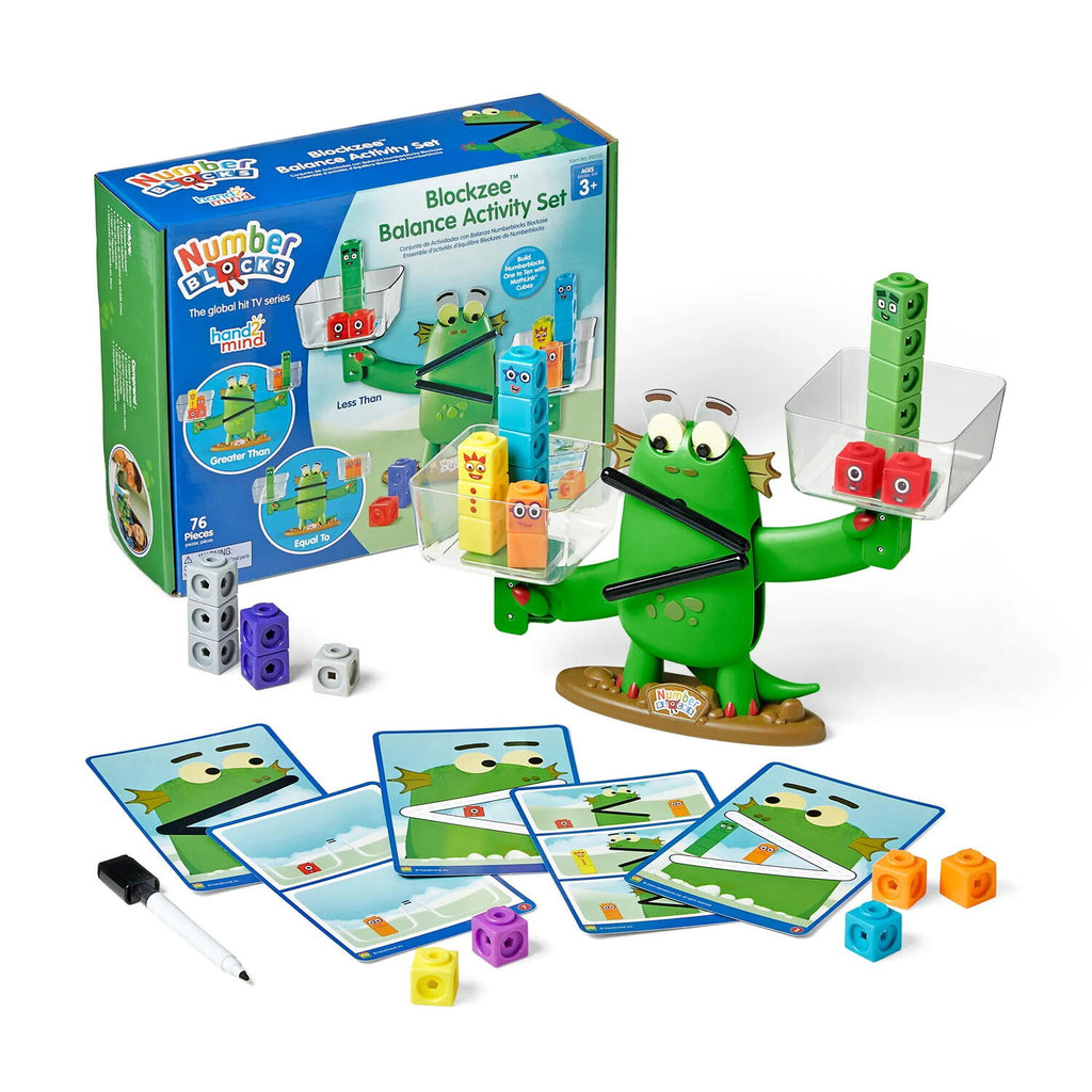 SET ACTIVITATI CU BALANTA - NUMBERBLOCKS® BLOCKZEE™ - HAND2MIND (HM96089-UK)