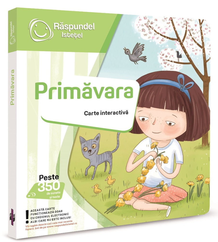 RASPUNDEL ISTETEL, SPRING BOOK - WHITE (86396)