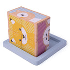 PUZZLE CUBIC - ANIMALUTE VESELE - BIGJIGS TOYS (33027)