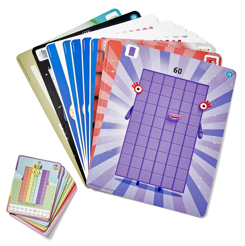 MATHLINK®CUBES NUMBERBLOCKS SET ACTIVITATI - EROII CU ZERO - HAND2MIND (HM96930-UK)