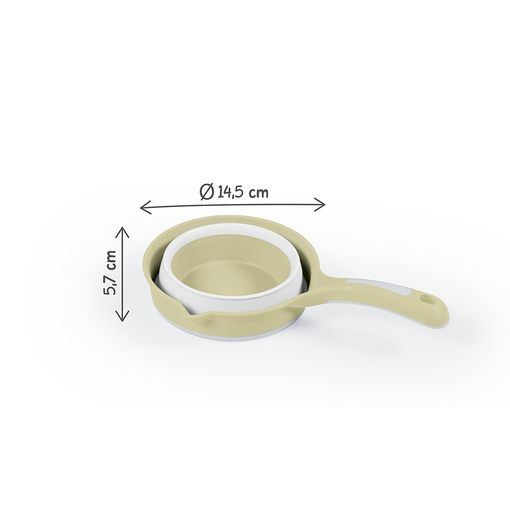 RECIPIENT PLIABIL CU MANER PENTRU BAIE - DIVERSE CULORI - DOLU NUVE (D7363)