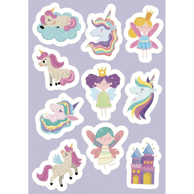 CARTE DE ACTIVITATI CU ABTIBILDURI - UNICORNI MAGICI - SASSI (978-88-303-1432-0)