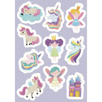 CARTE DE ACTIVITATI CU ABTIBILDURI - UNICORNI MAGICI - SASSI (978-88-303-1432-0)