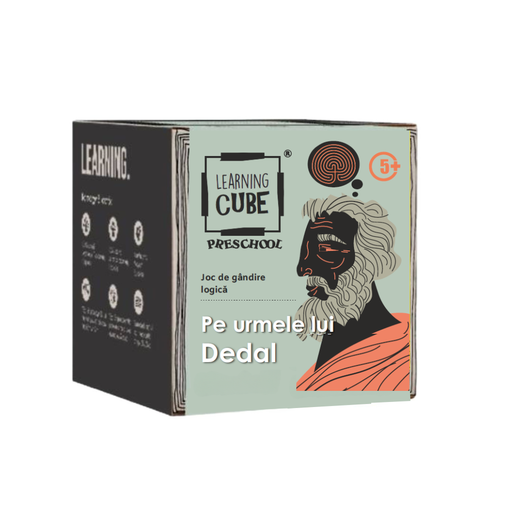 LEARNING CUBE® LOGIC GAME - FOLLOWING THE FOOTSTEPS OF DEDALUS - K-TOYZ (LC-034)