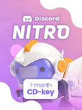 DISCORD NITRO 1 MONTH - PC - OFFICIAL WEBSITE - MULTILANGUAGE - WORLDWIDE