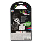 CARTE DE COLORAT CU CARIOCI NEON - ANIMALUTE - MOXY (150137-1)