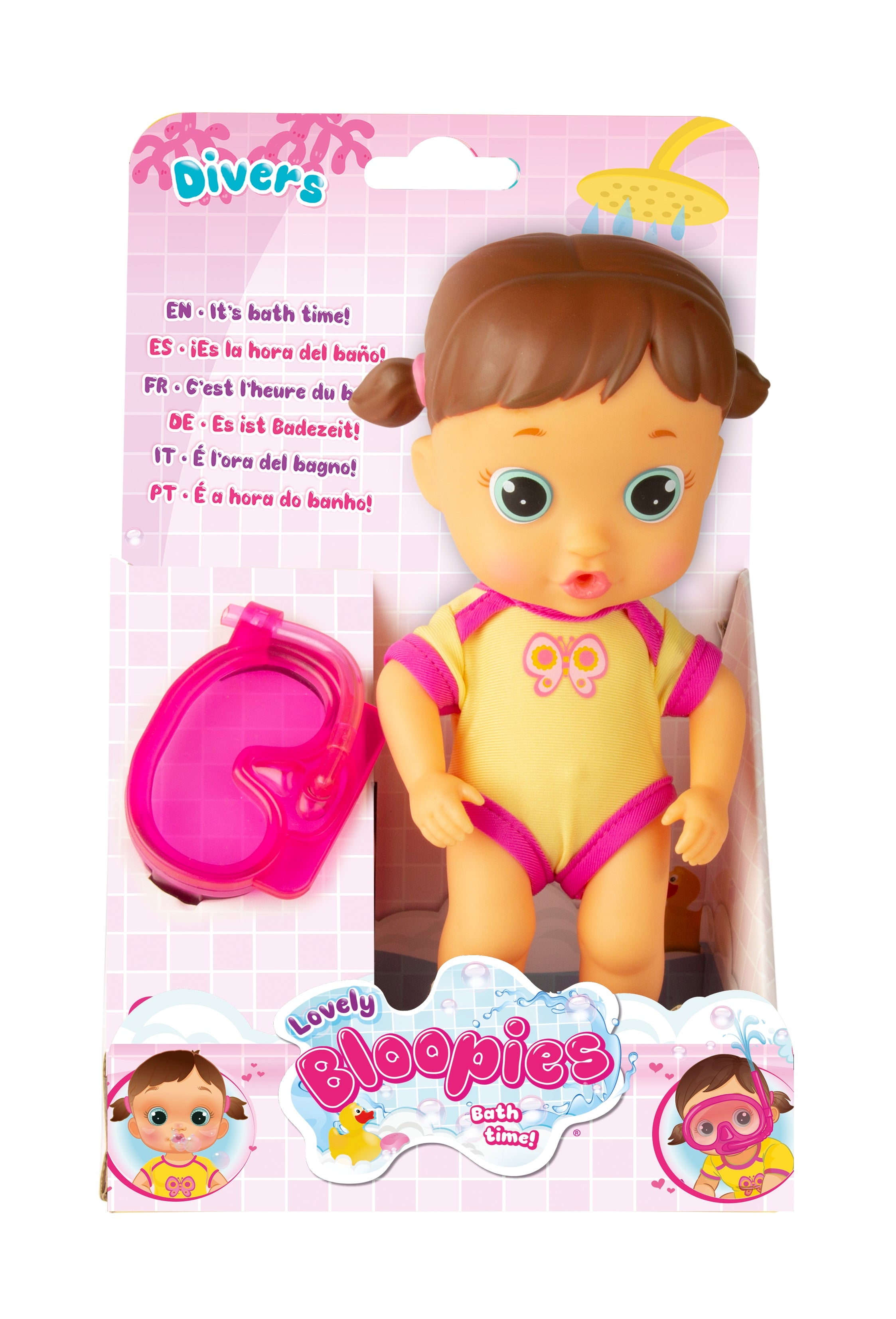 BLOOPIES PAPUSA SCAFANDRU FLOWY/LOVELY/MAX/SWEETY/LUNA - IMC TOYS (90767)