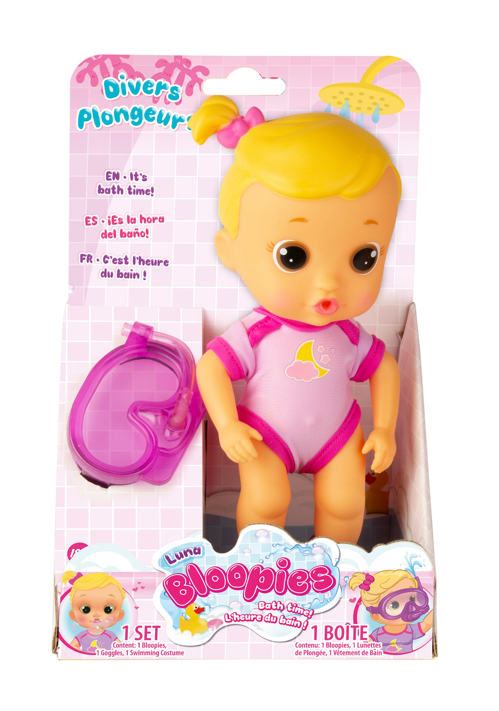 BLOOPIES PAPUSA SCAFANDRU FLOWY/LOVELY/MAX/SWEETY/LUNA - IMC TOYS (90767)