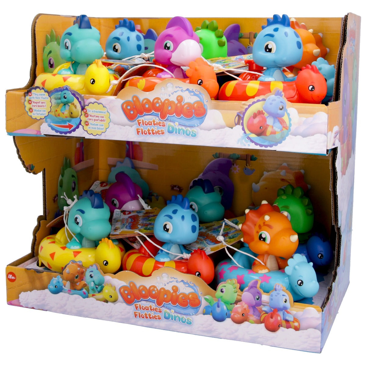 BLOOPIES - JUCARIE DE BAIE FLOATIES DINOZAURI, DIVERSE MODELE - IMC TOYS (907898)