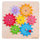PUZZLE DIN LEMN CU ROTITE - BIGJIGS TOYS (BJ946)