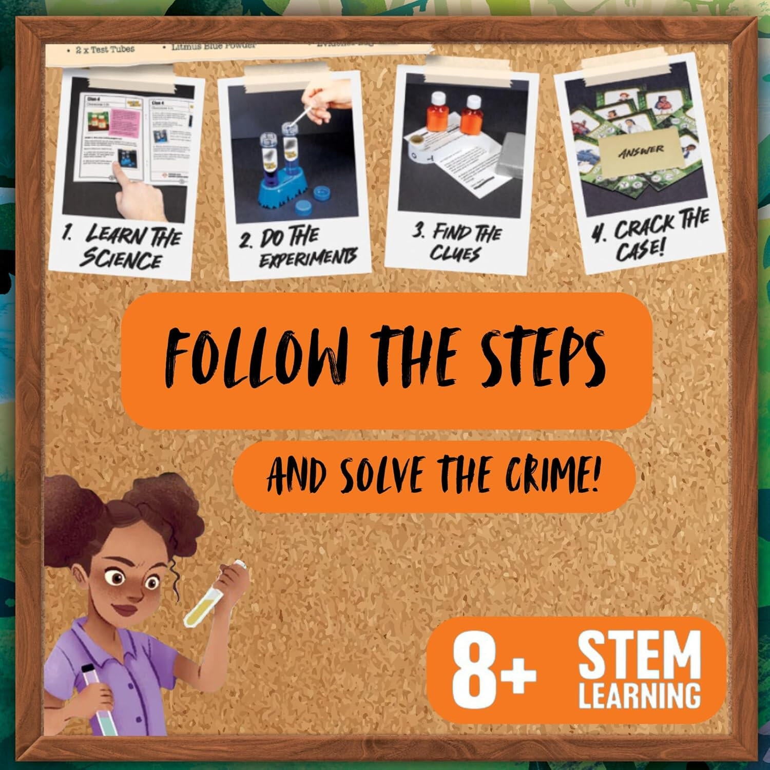 SET EXPERIMENTE UNLOCK SCIENCE: INCENDIUL DIN JUNGLA - GALT (1150400310)