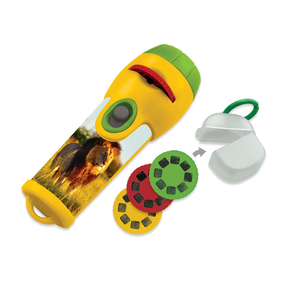 PROIECTOR TIP LANTERNA - DESCOPERA LUMEA ANIMALELOR - AMBO FUNTAMIN (AF6339W)