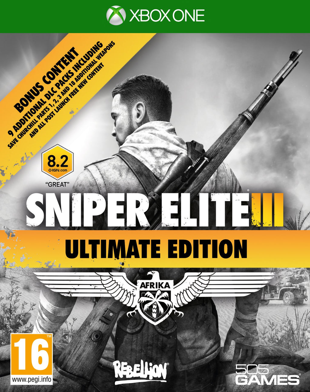SNIPER ELITE 3 ULTIMATE EDITION - XBOX ONE - XBOX LIVE - MULTILANGUAGE - EU